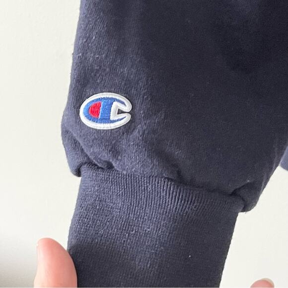 Georgetown University Navy Blue Hoodie Men’s size medium L - Picture 8 of 8